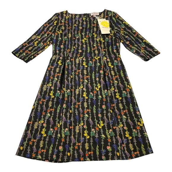 Dan Munier floral Dress size M - Picture 4 of 12